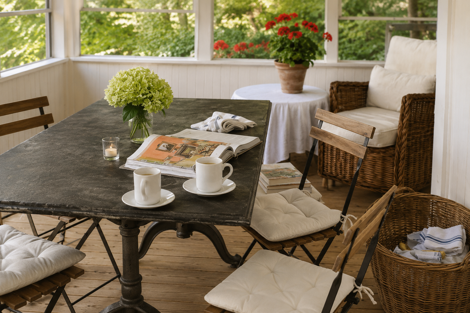 Designing a Back Porch Around the Way You Live