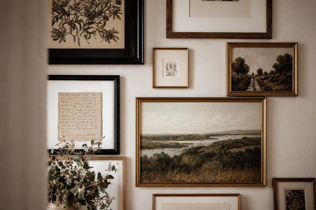 How to Start a Gallery Wall That Doesn't Feel Perfect