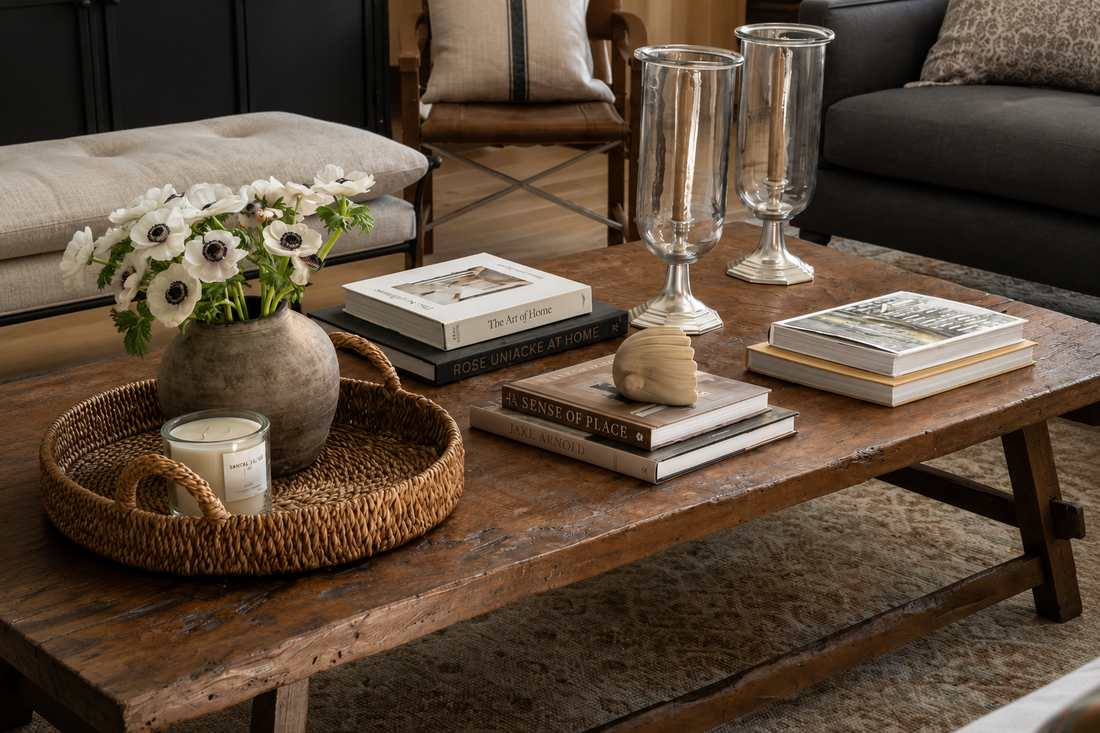 The Secret to Styling a Coffee Table