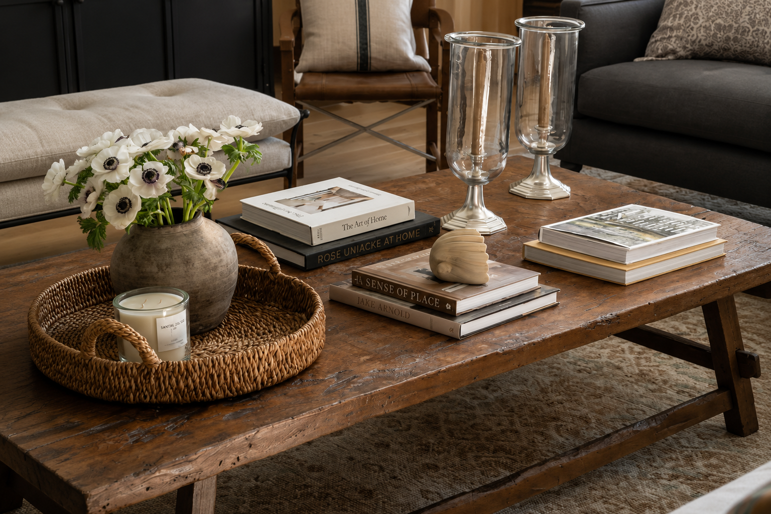 The Secret to Styling a Coffee Table