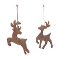 Carved Forest Deer Ornament