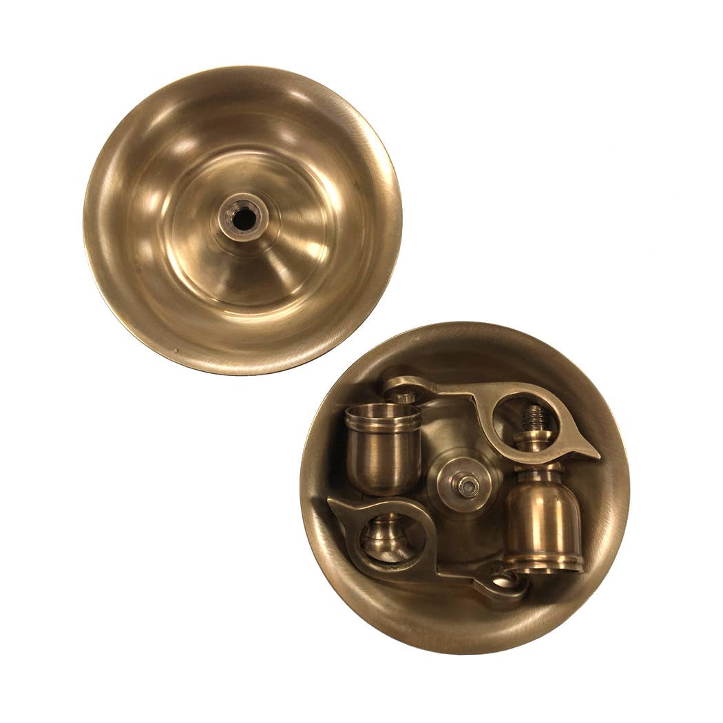 Brighton Bun Traveling Chamberstick Set