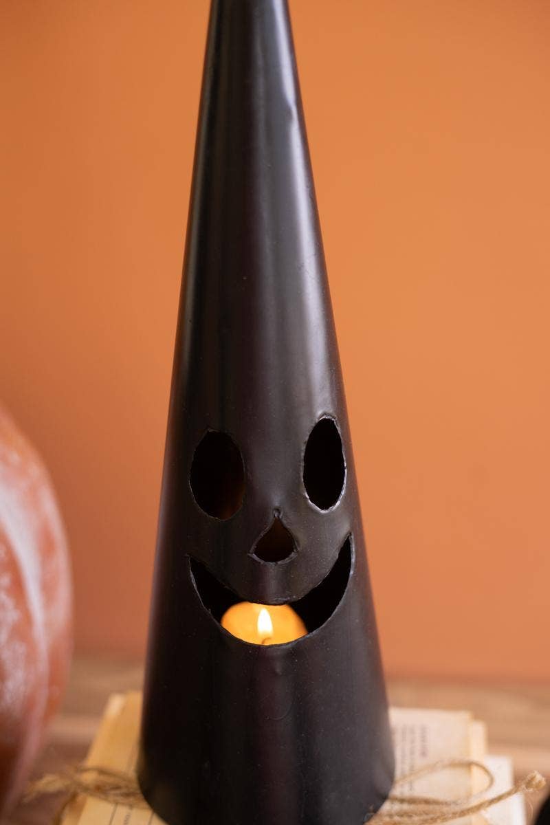 Witch Hat Jack-O'-Lantern Lanterns | Set of 4