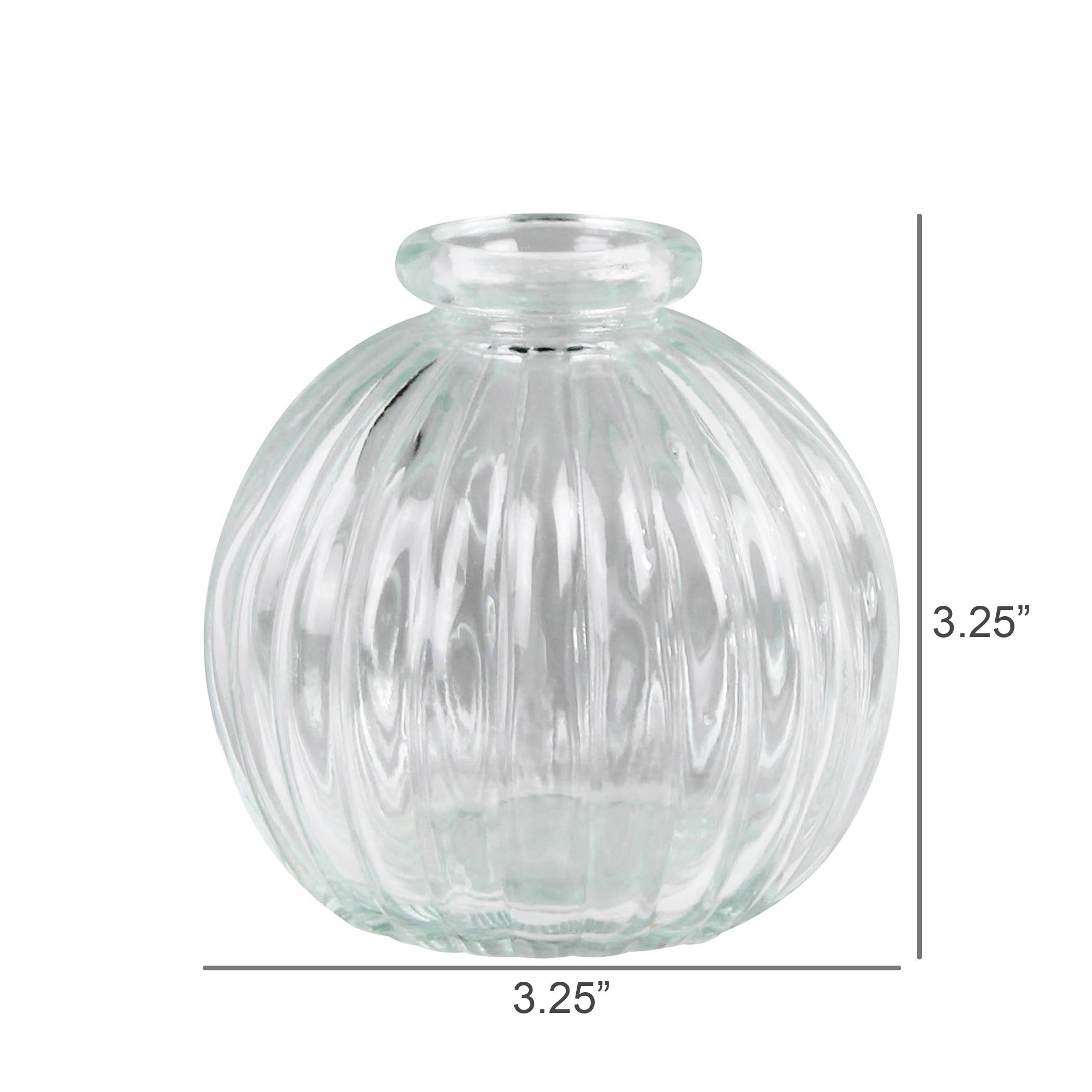 Mini Round Glass Vase