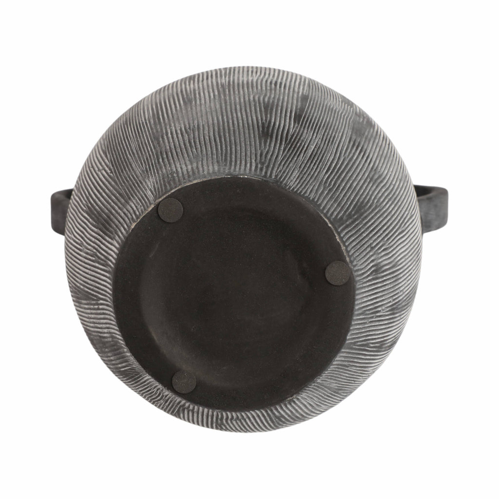 The Noir Stoneware Vase