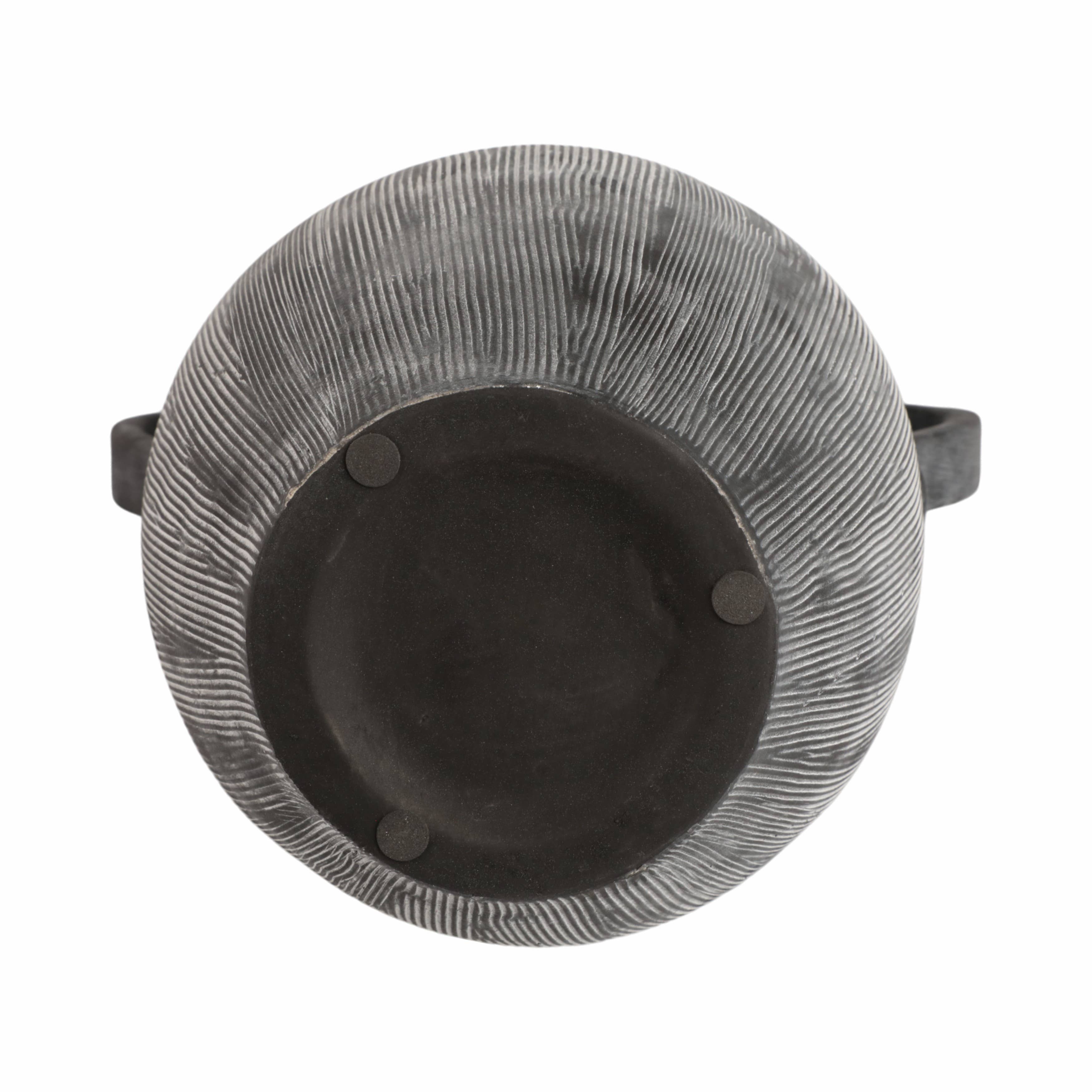 The Noir Stoneware Vase