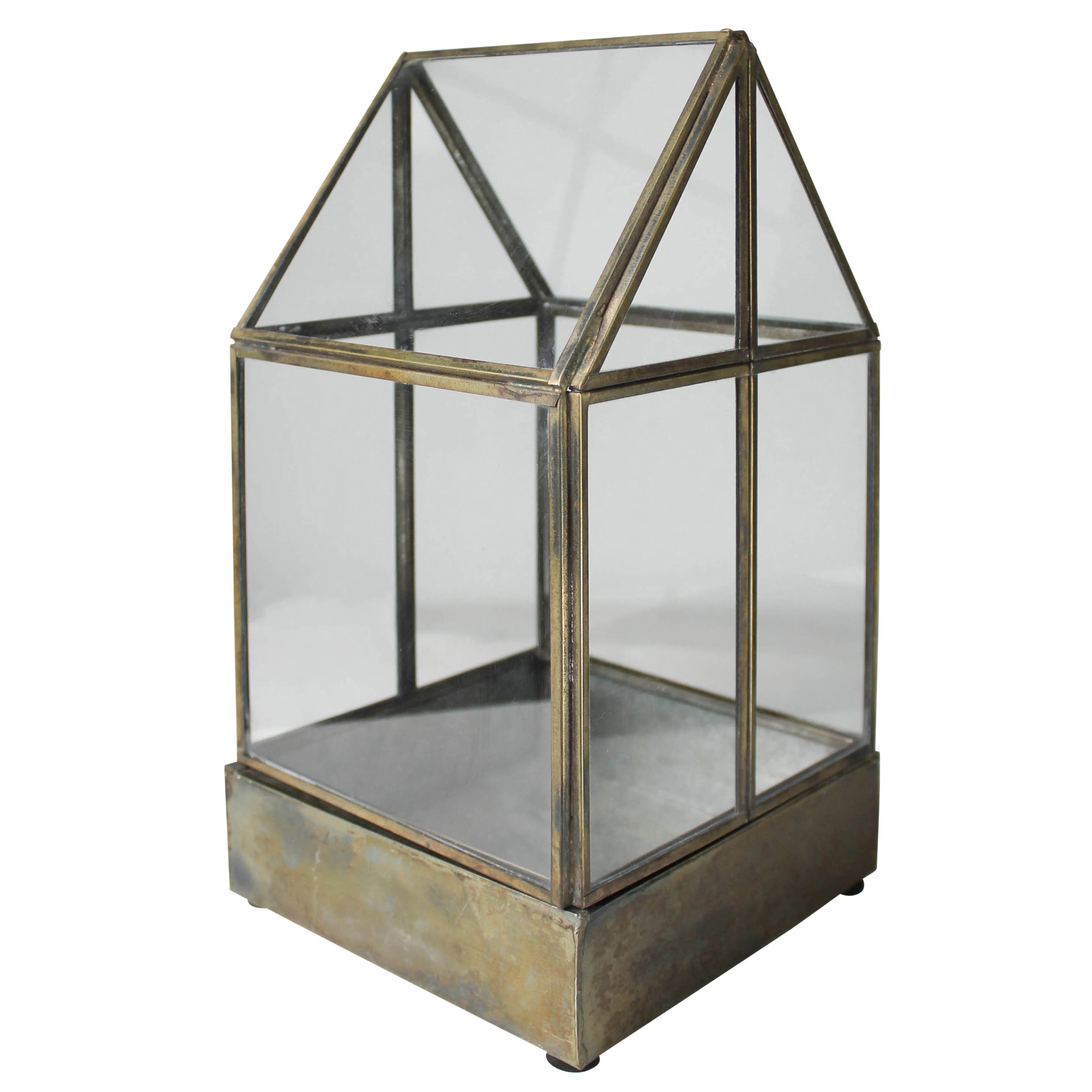 Pike Terrarium, Leaded Glass - Sm