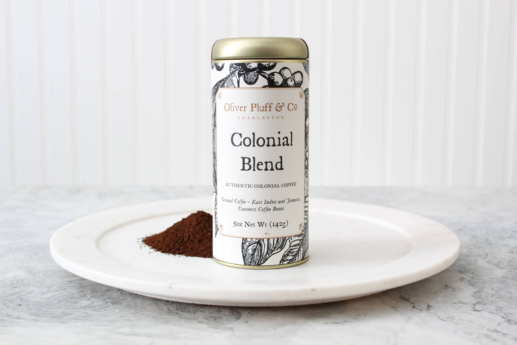 Oliver Pluff Colonial Blend Coffee | Signature Coffee Tin