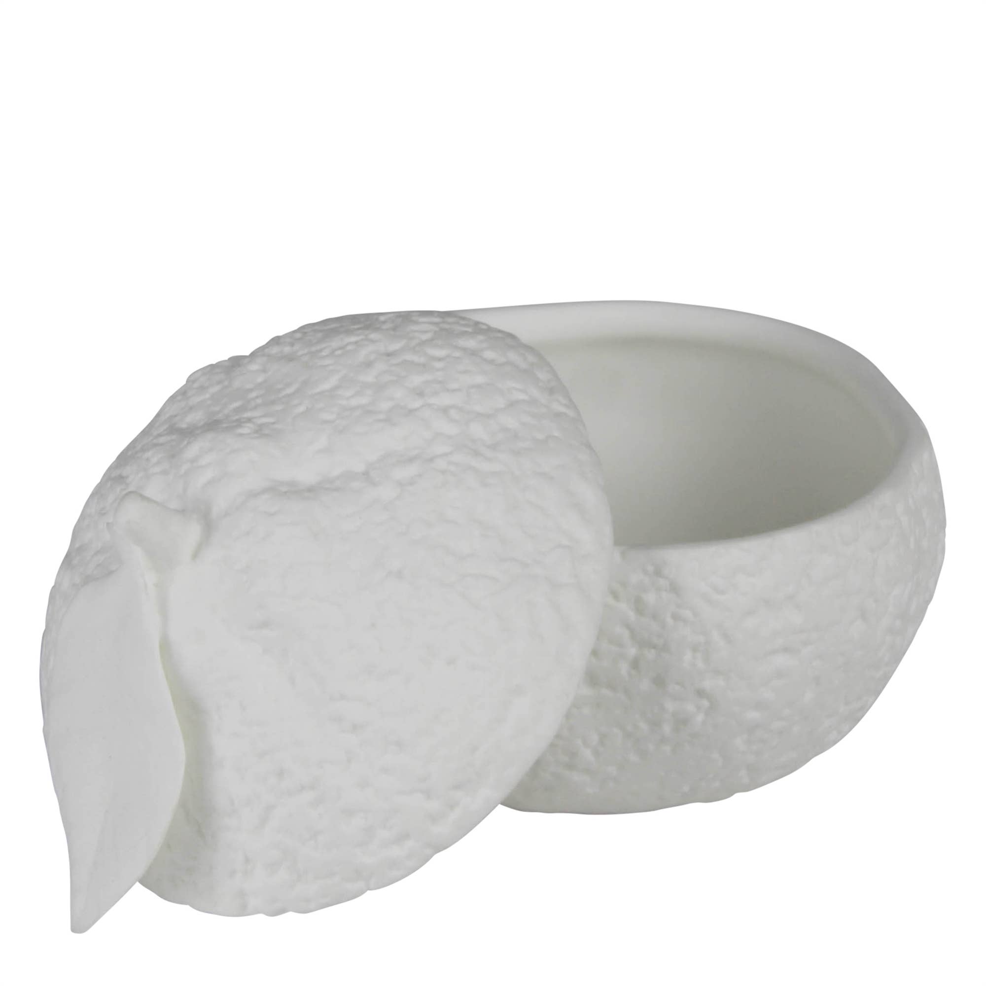 Mandarin Orange Box, Bone China