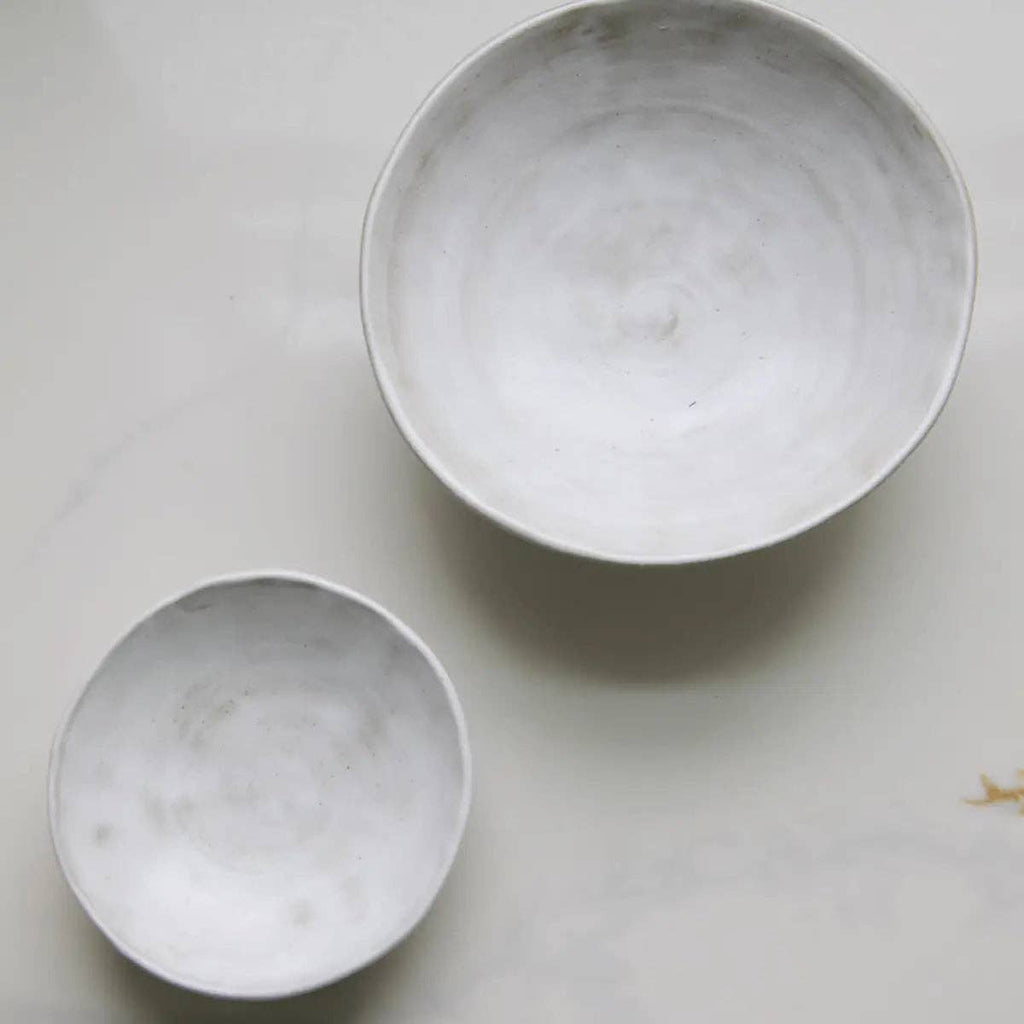 Footed Ceramic Display Bowl