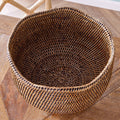 Handwoven Burmese Footed Cachepot