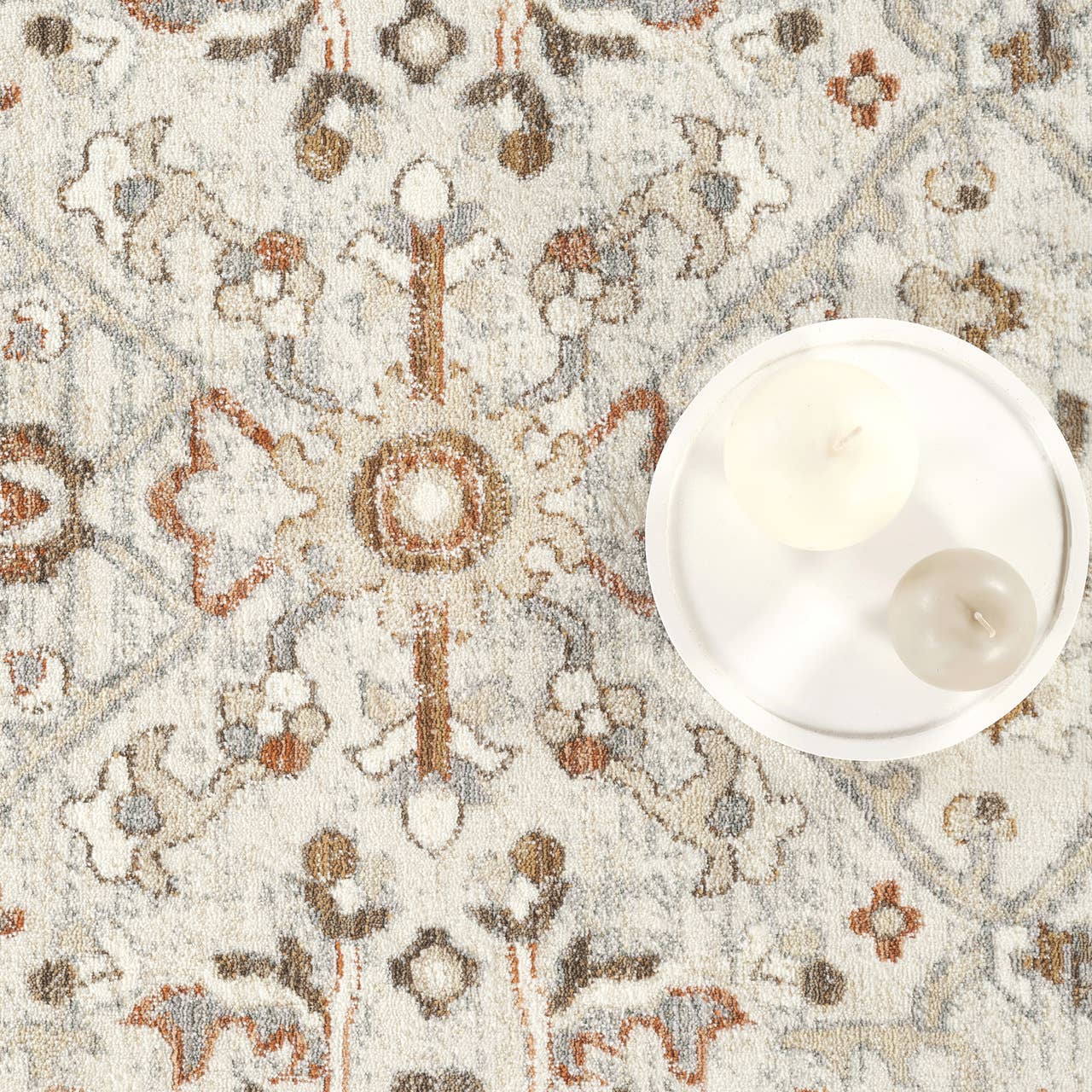 Vintage Tribal Medallion Area Rug