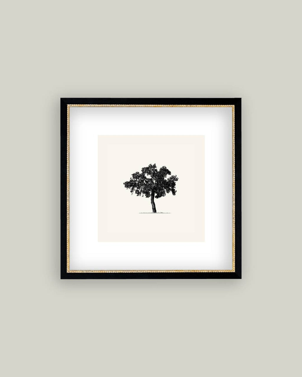 Tree Framed Antique Art