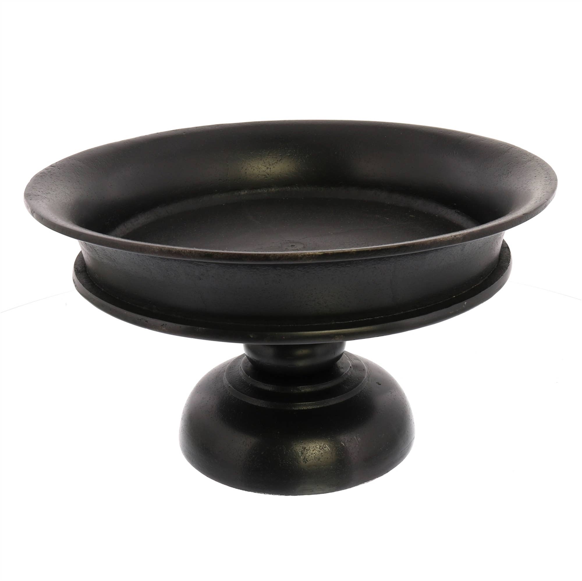 Kingston Pedestal Bowl — Small, Bronze