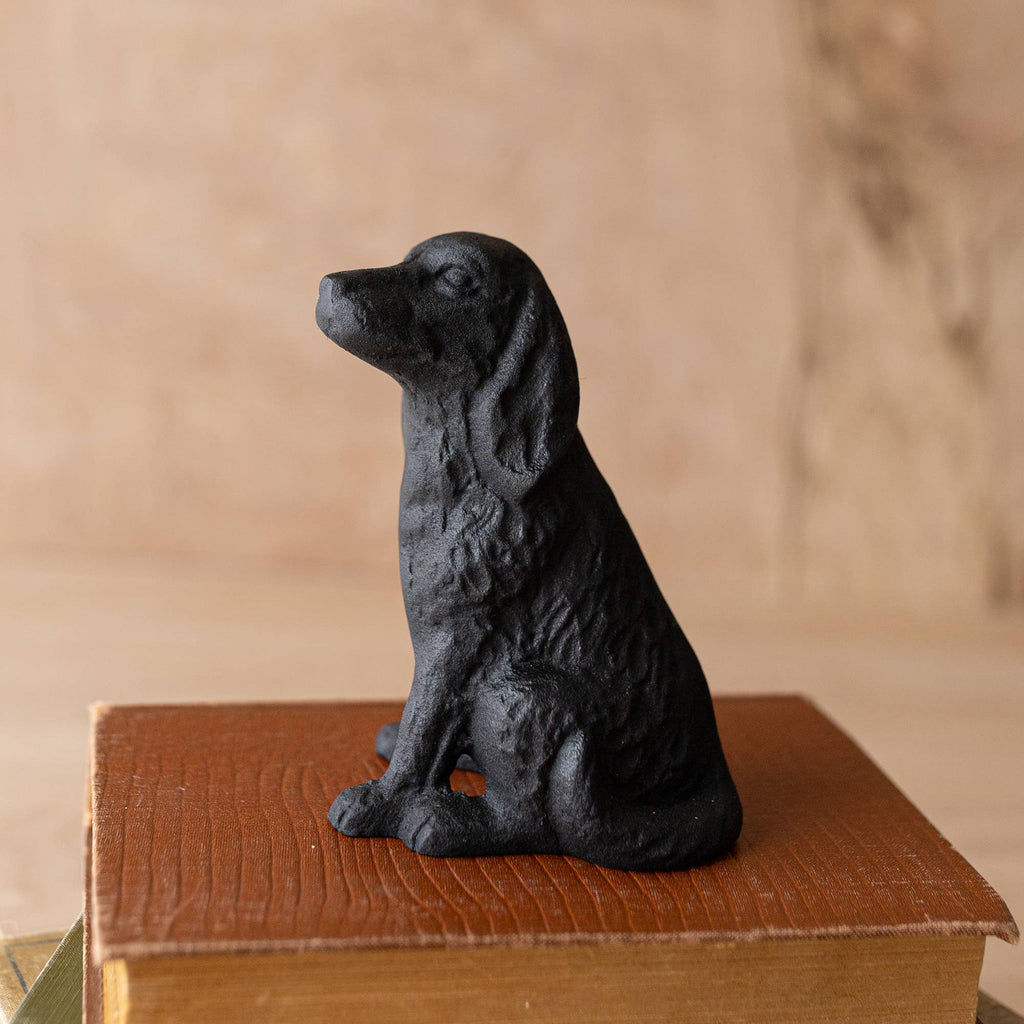 Cast Iron Dog Figurine