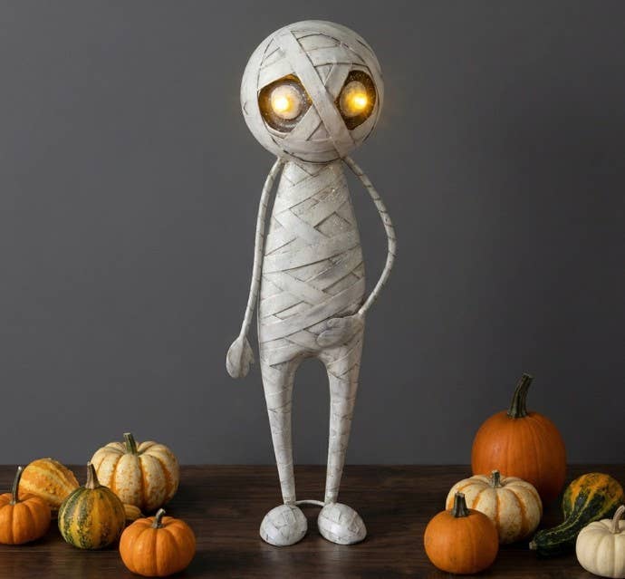 The Curious Mummy | Light-Up Halloween Décor