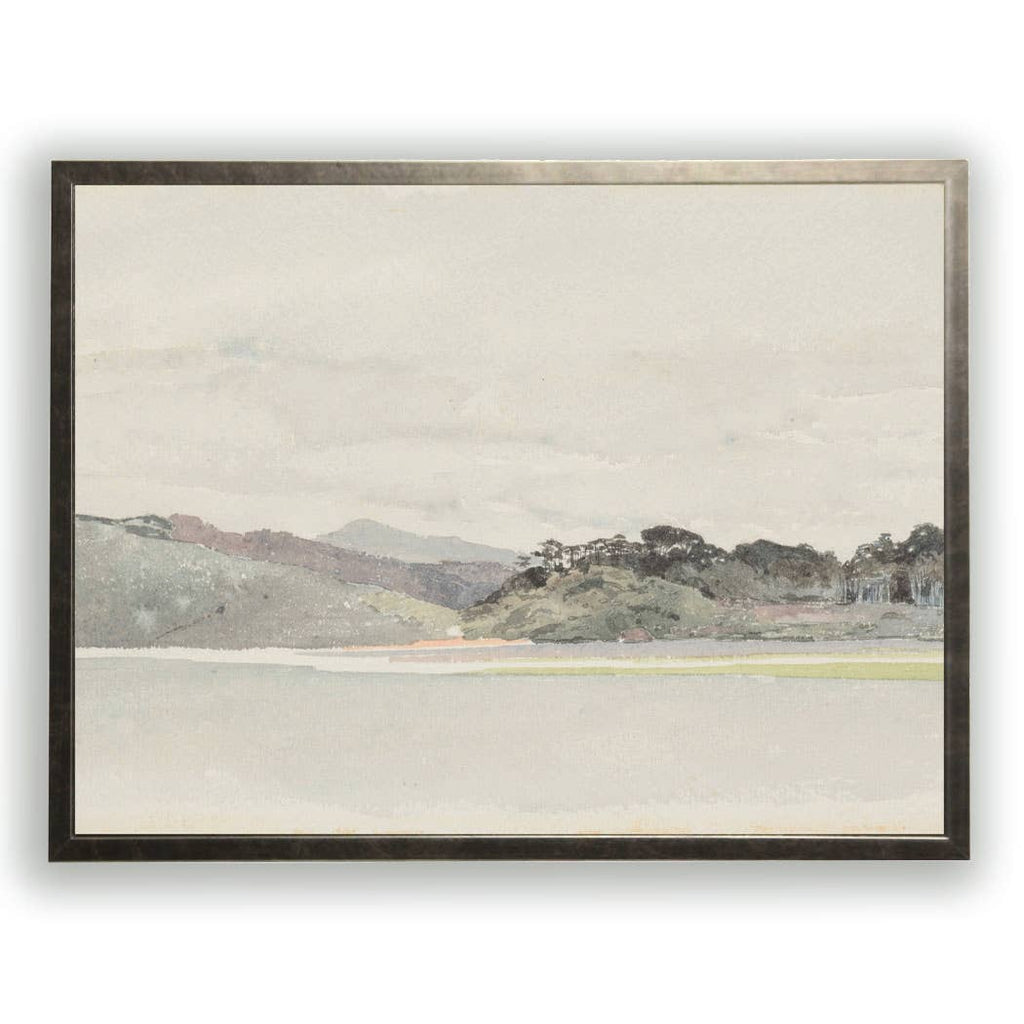 Vintage Oil Painting Reproduction of Landscape D