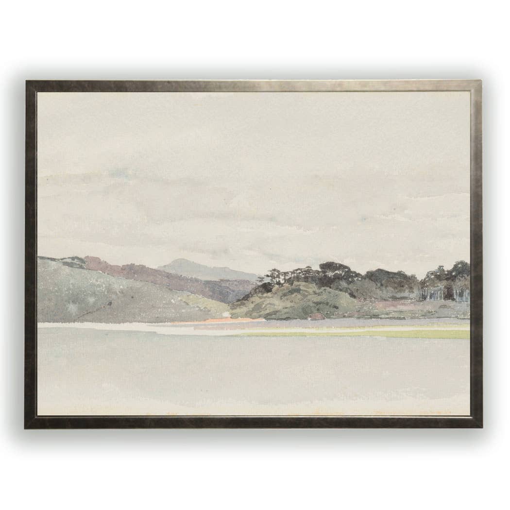 Vintage Oil Painting Reproduction of Landscape D