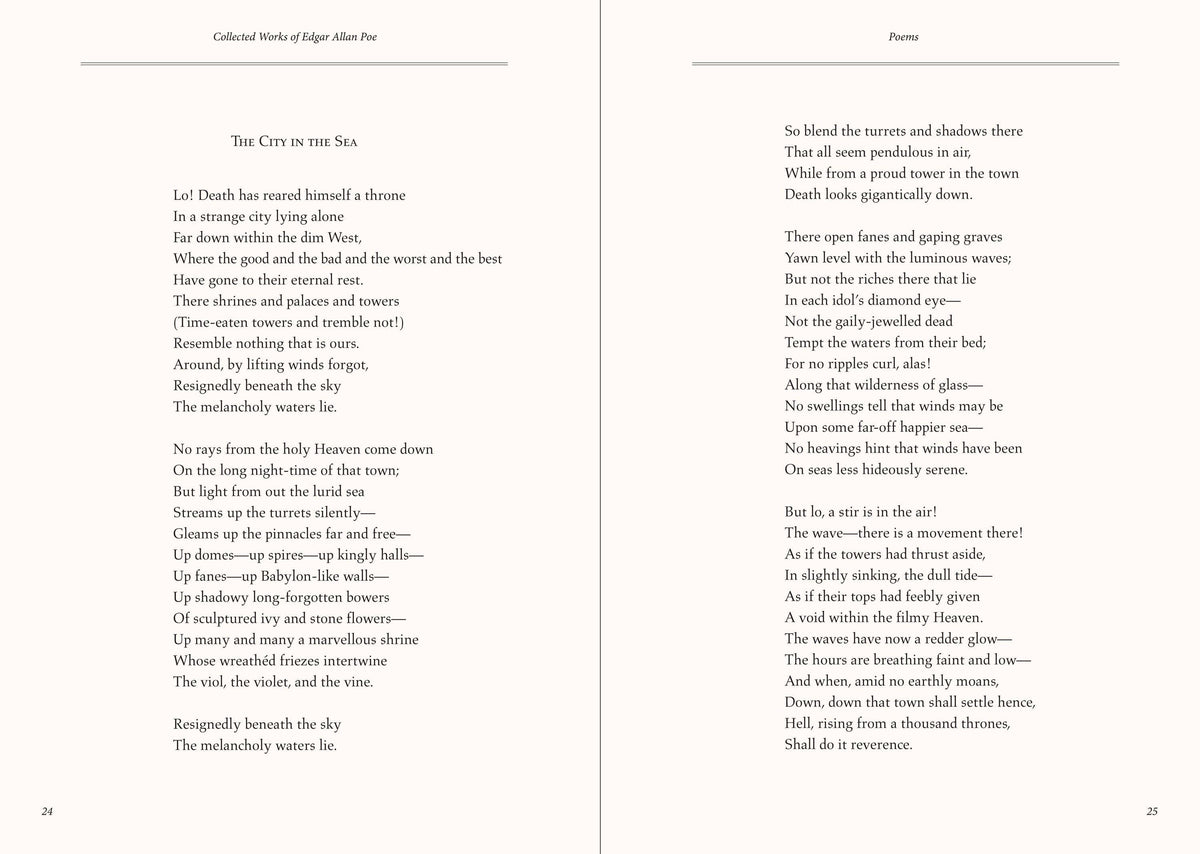 The Complete Works of Edgar Allan Poe | Masterpiece Library Edition