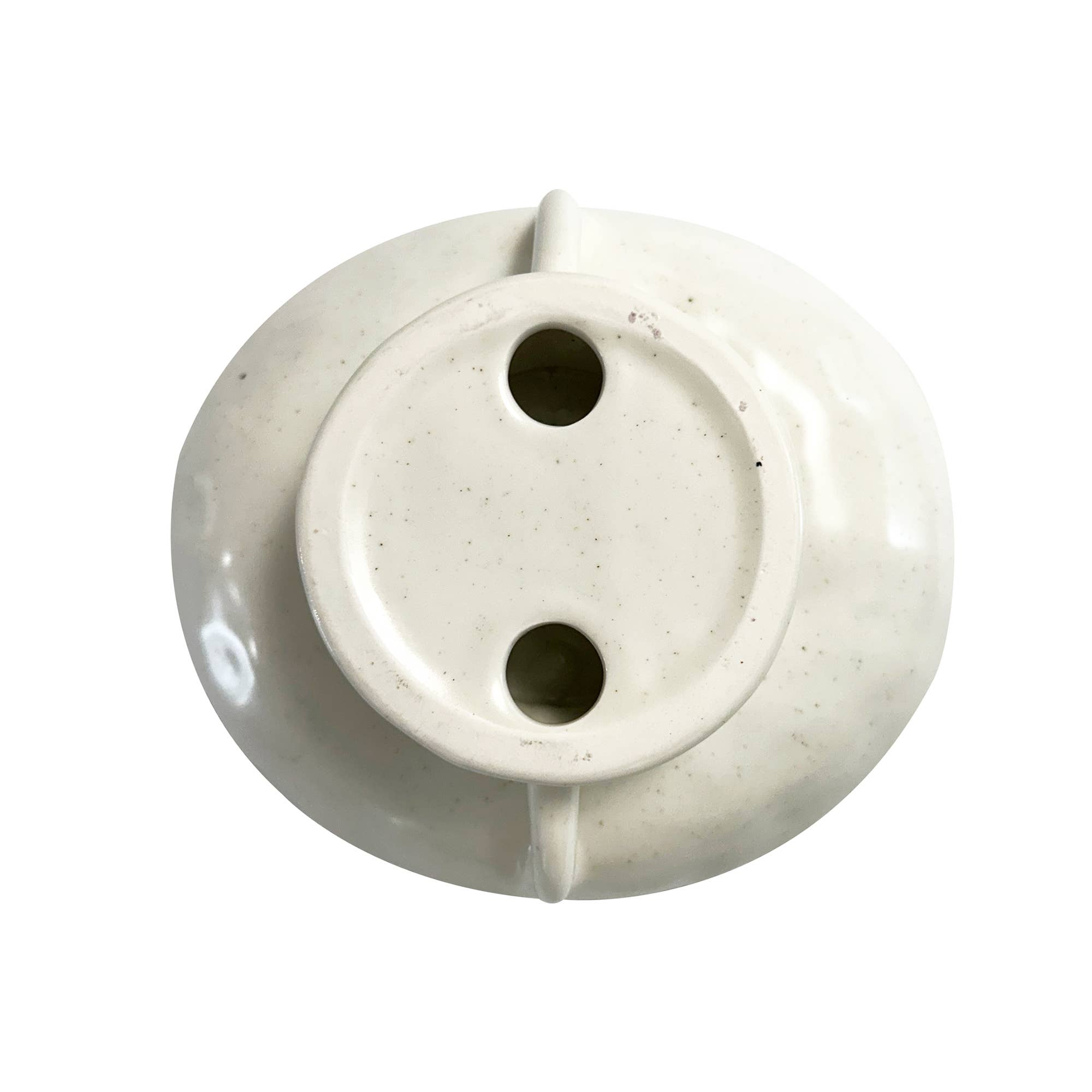 White Ceramic Fruit Bowl