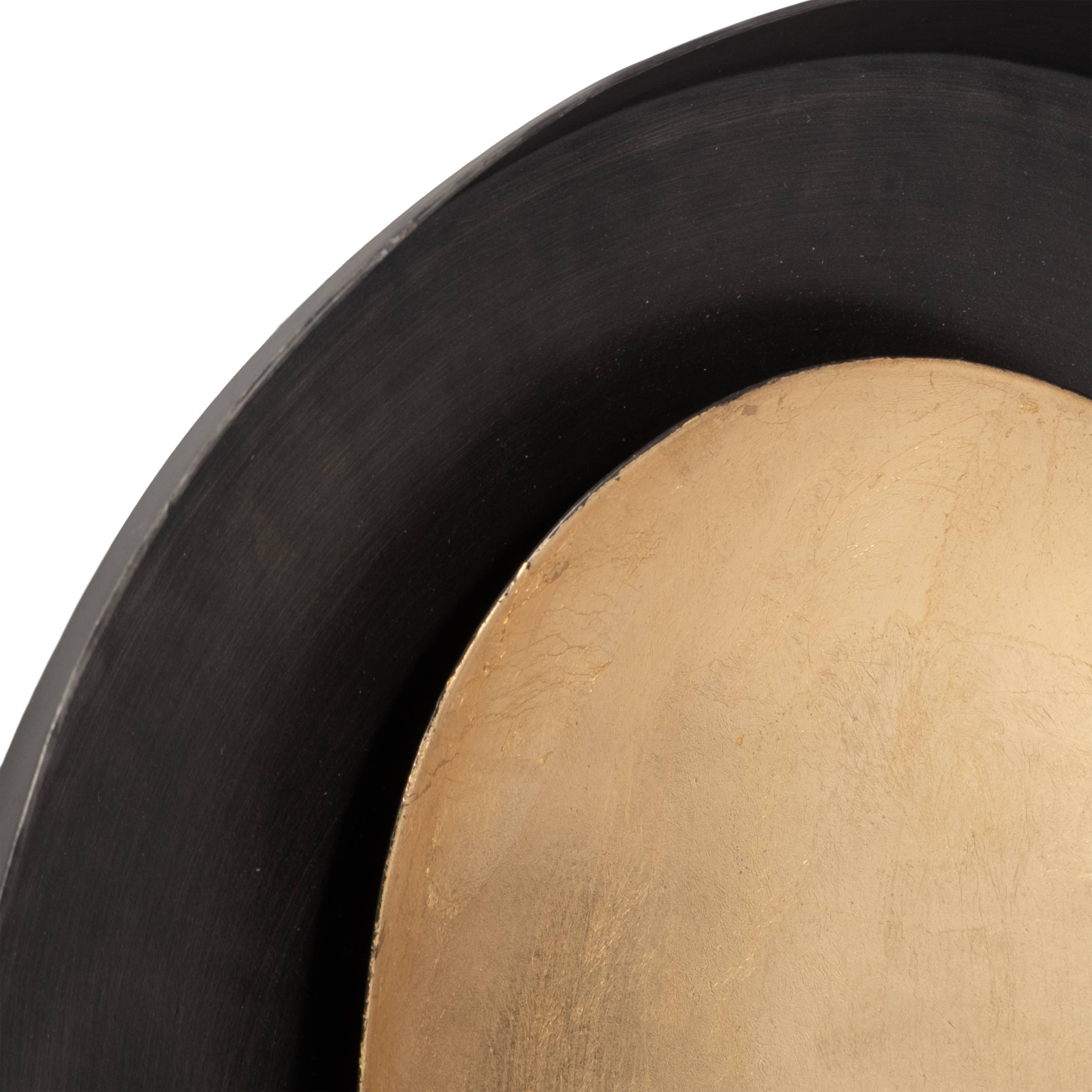 Wall-Mounted Votive Holder — Black Metal