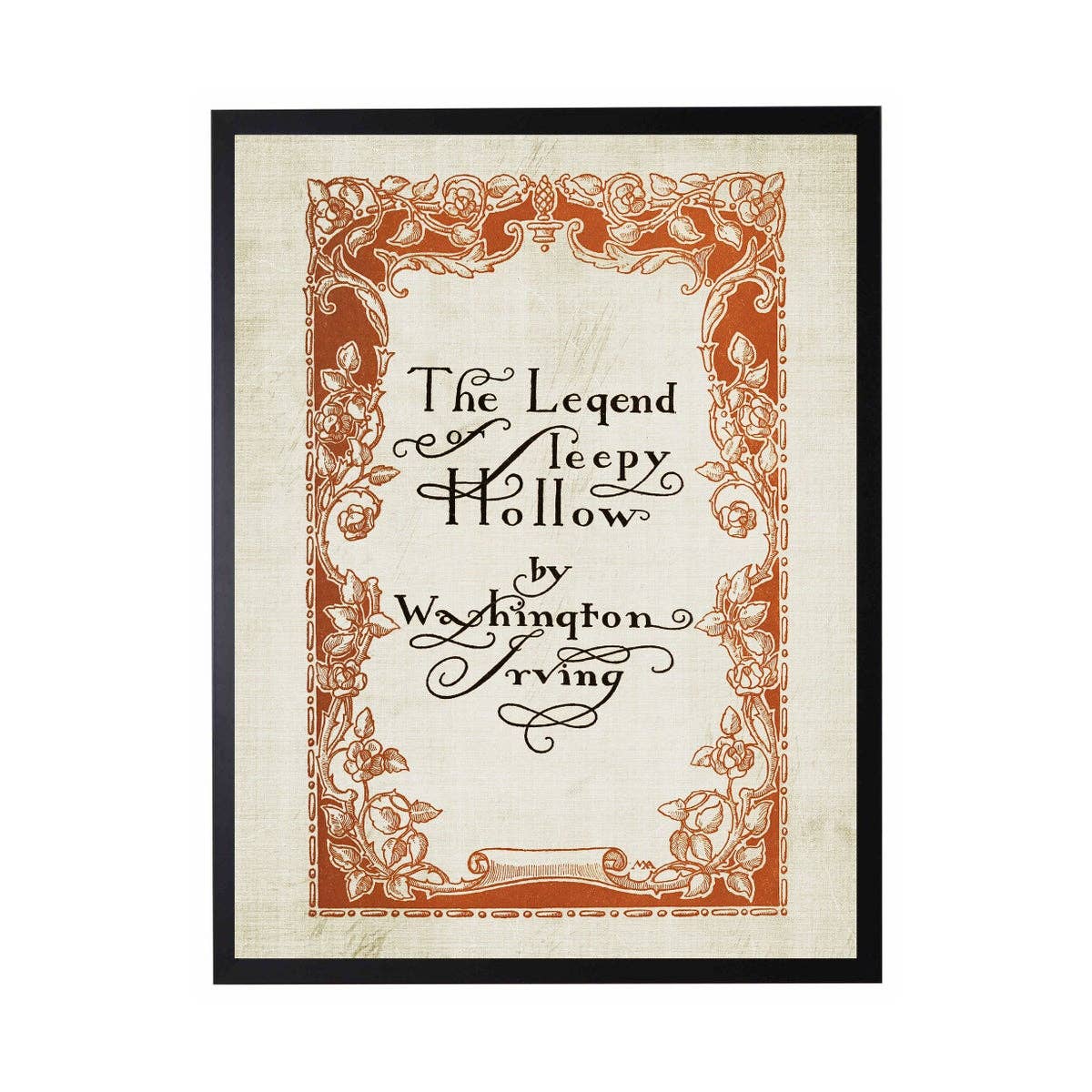 The Legend Of Sleepy Hollow Book Cover