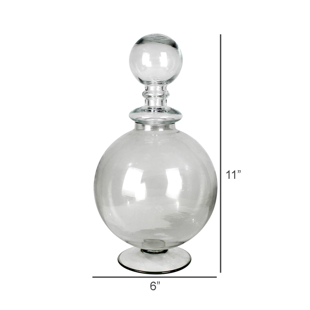 Glass Bottle with Stopper