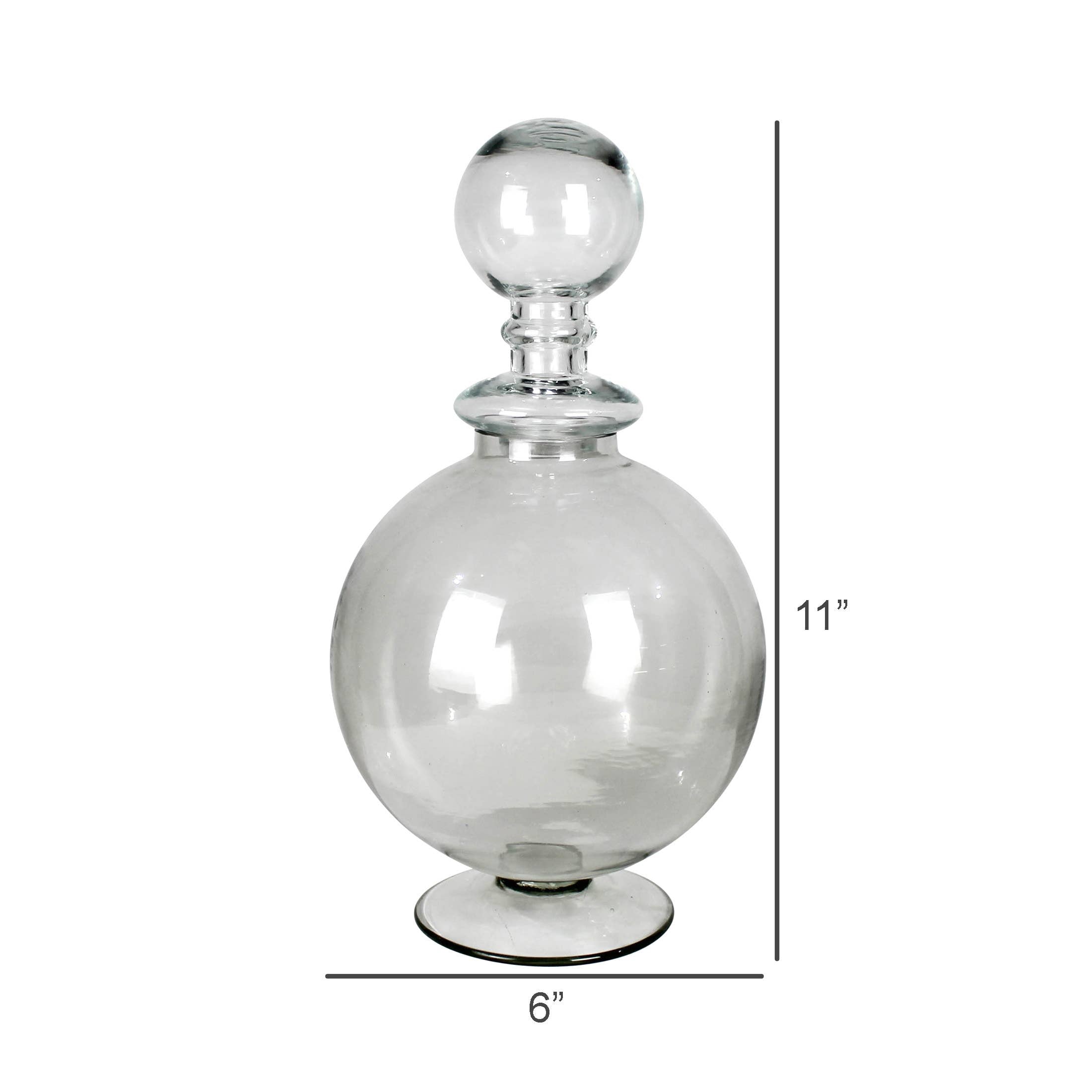 Glass Bottle with Stopper