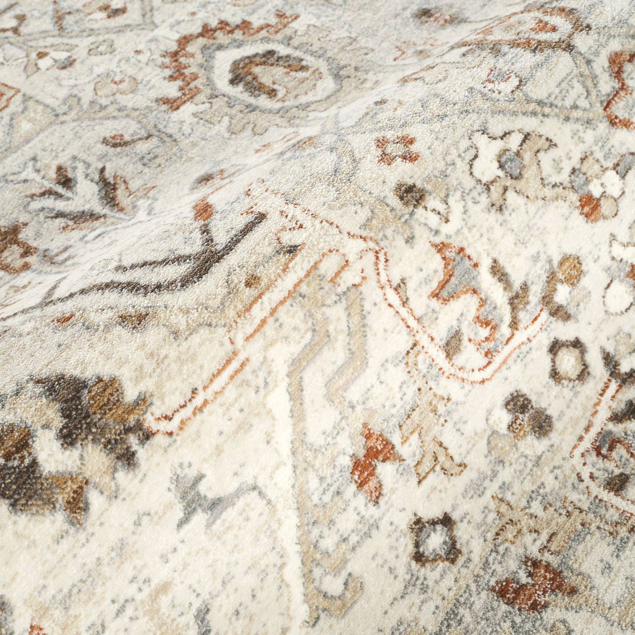 Vintage Tribal Medallion Area Rug