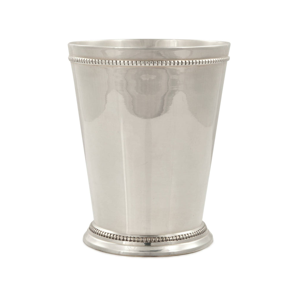 Silver Plated Solid Brass Vintage Mint Julep Cup