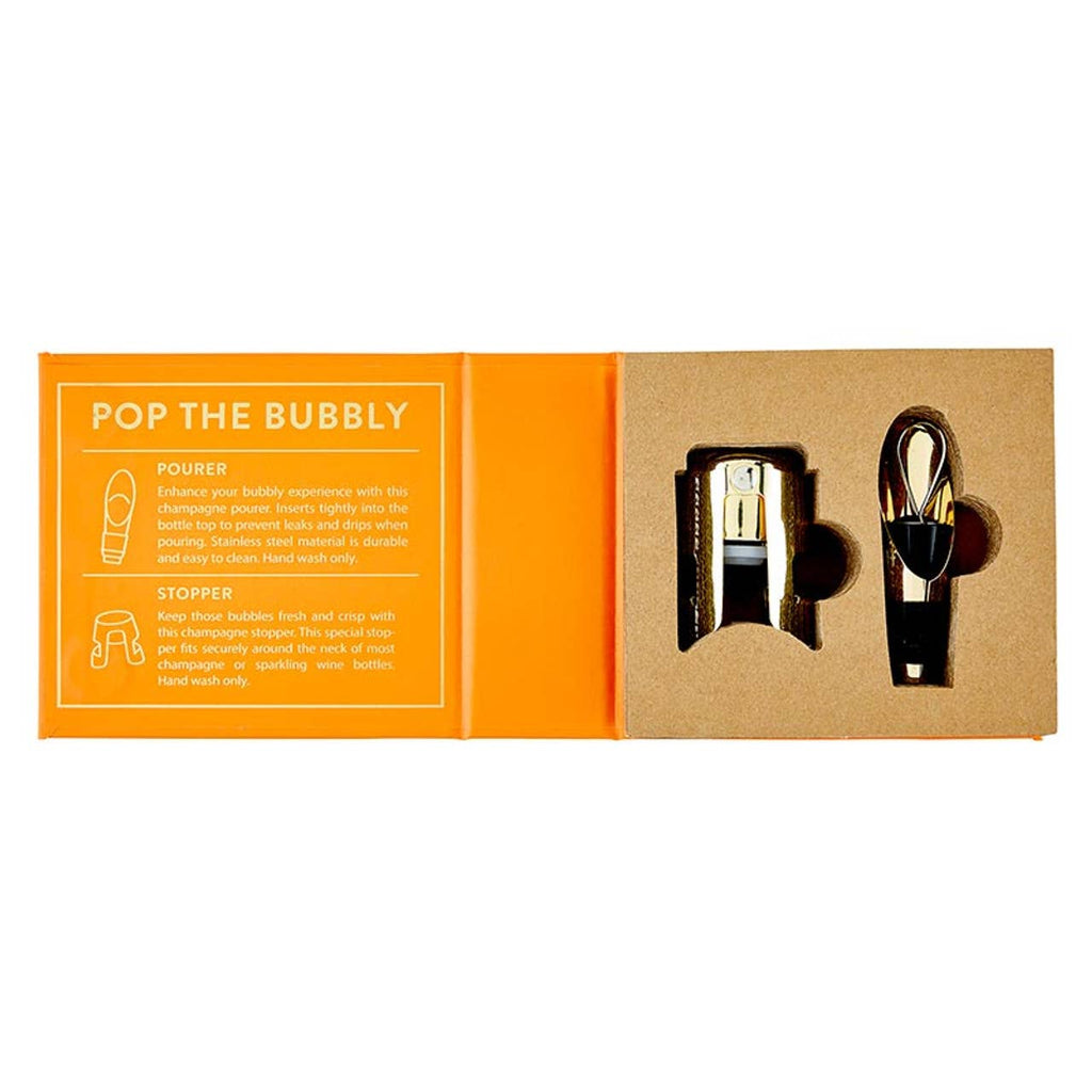 Champagne Preservation Set — But First, Prosecco