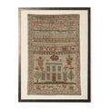 Vintage Sampler Stitching Reproduction Print