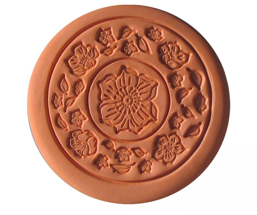Handmade Terracotta Bread Warmer — Victorian Rose