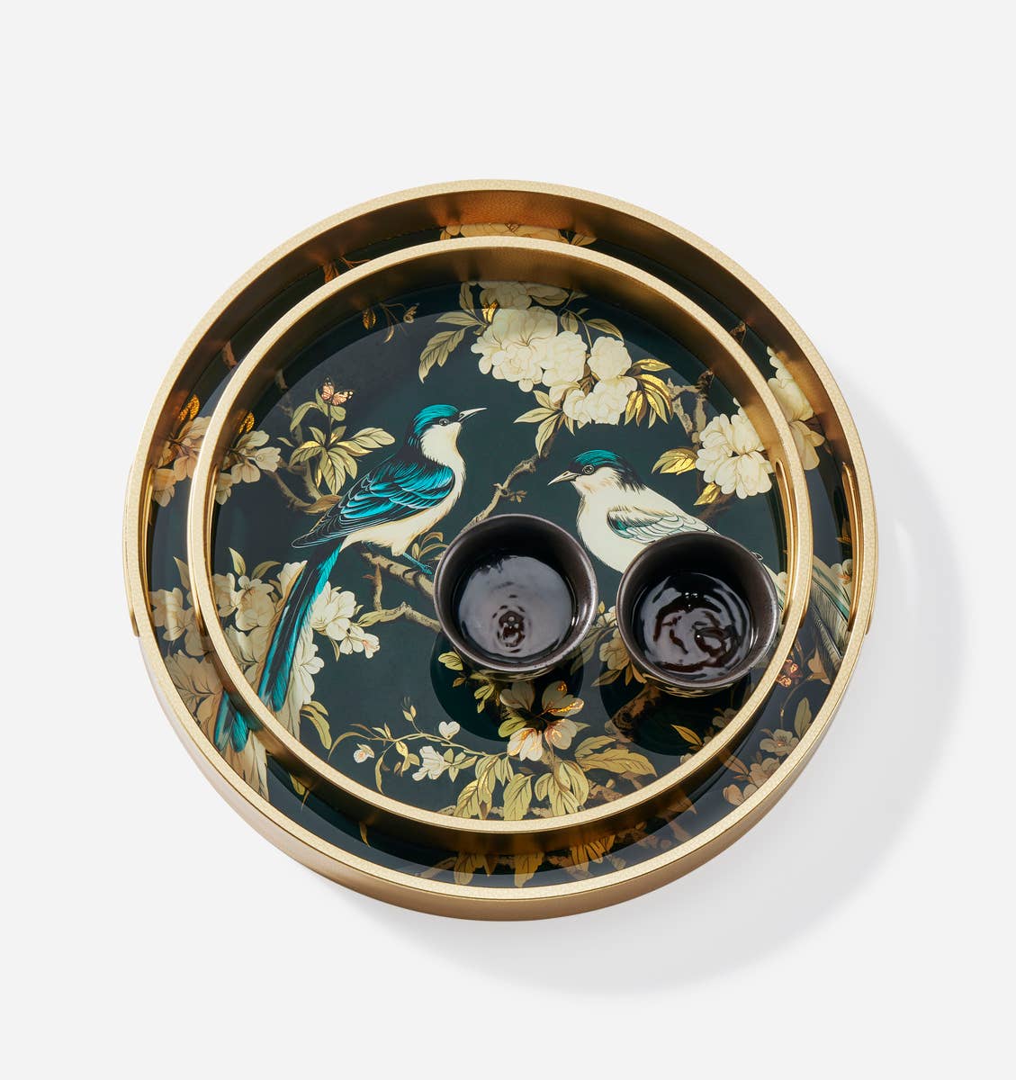 Bird & Blossom Nesting Trays | Set of 2