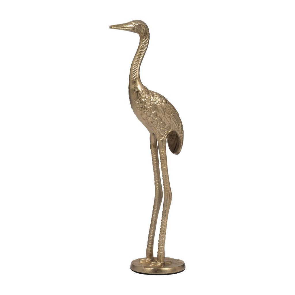 Standing Crane Sculpture