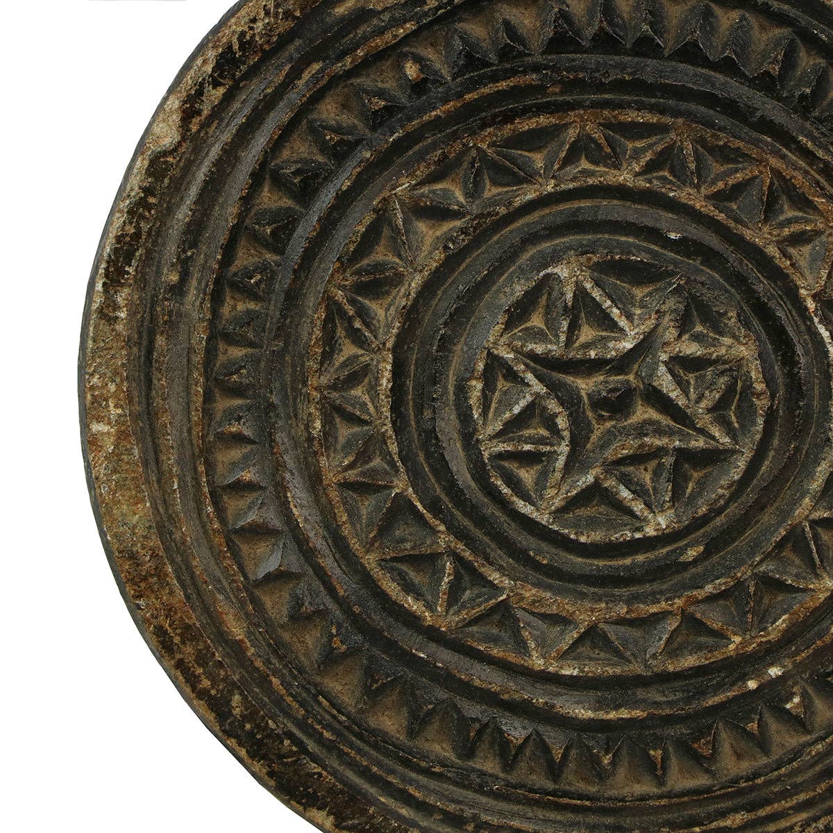 Carved Stone Biscuit Mold