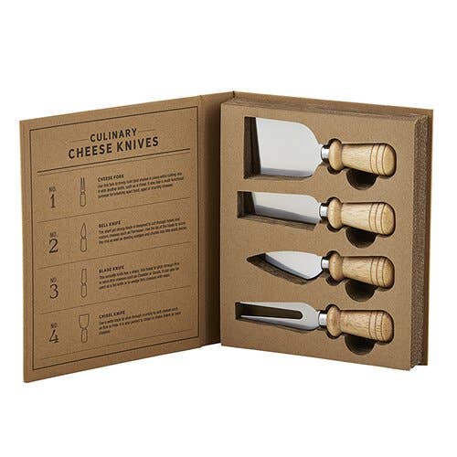 The Cheese Knife Library Set