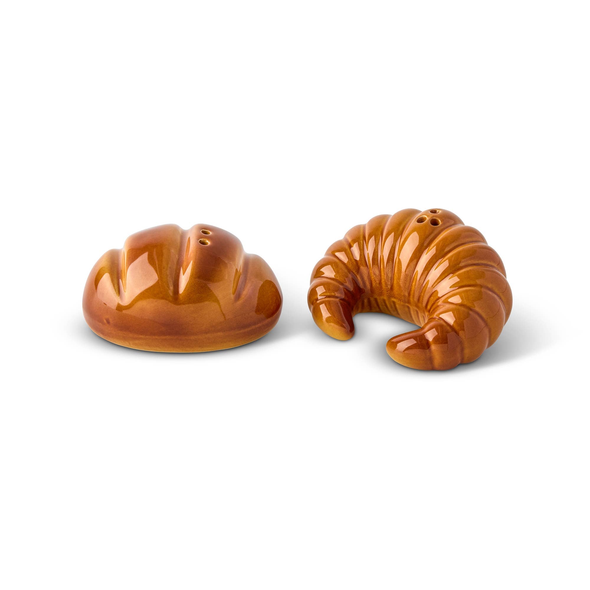 Ceramic S&P Shaker Set - Croissants