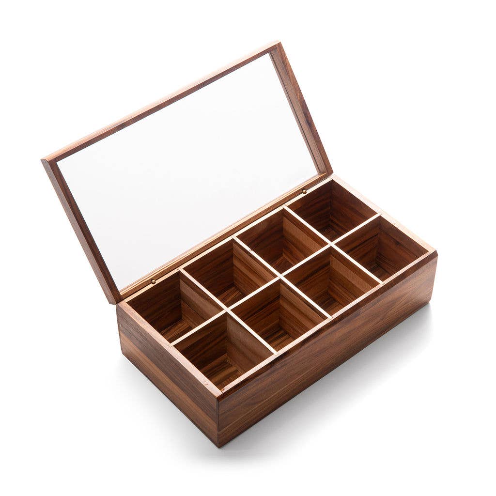 Acacia Wood Tea Box