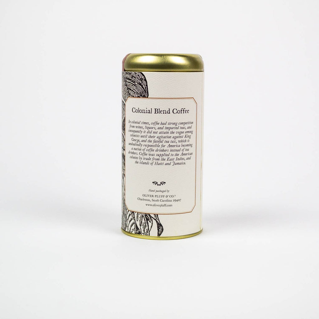 Oliver Pluff Colonial Blend Coffee | Signature Coffee Tin