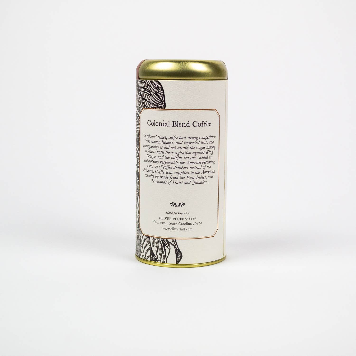 Oliver Pluff Colonial Blend Coffee | Signature Coffee Tin
