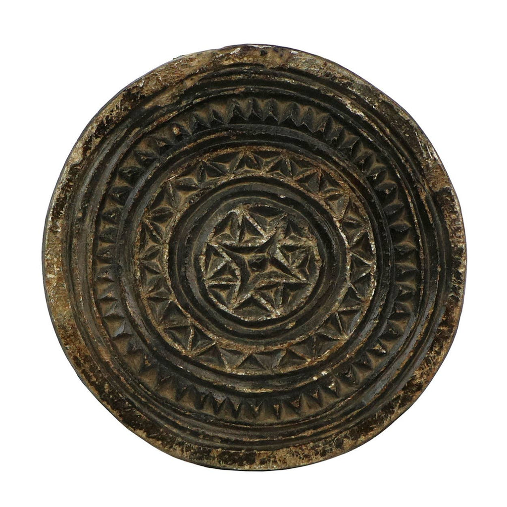 Carved Stone Biscuit Mold