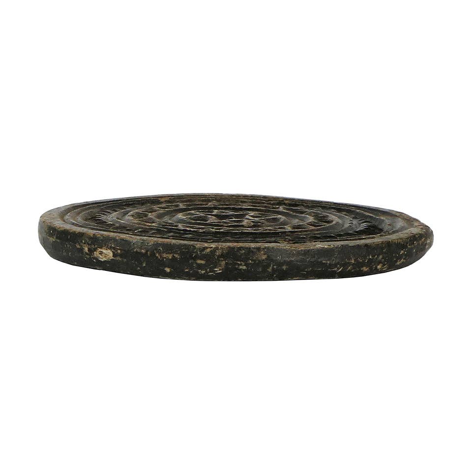 Carved Stone Biscuit Mold