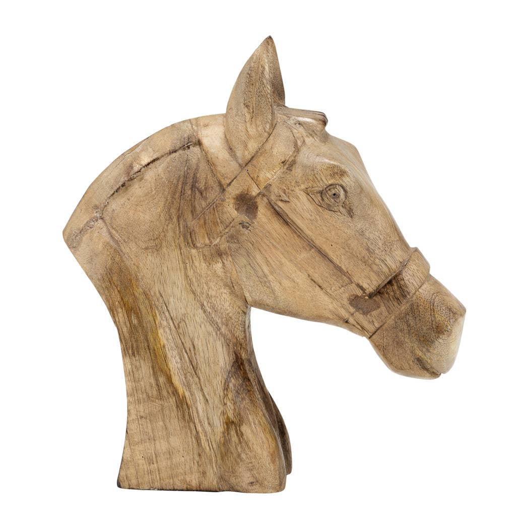 Wood Handcrafted Horse Head