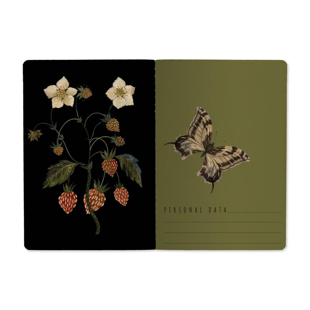 Forest Flowers A5 Notebook