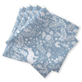 Forest Life Blue Napkins | Set of 4