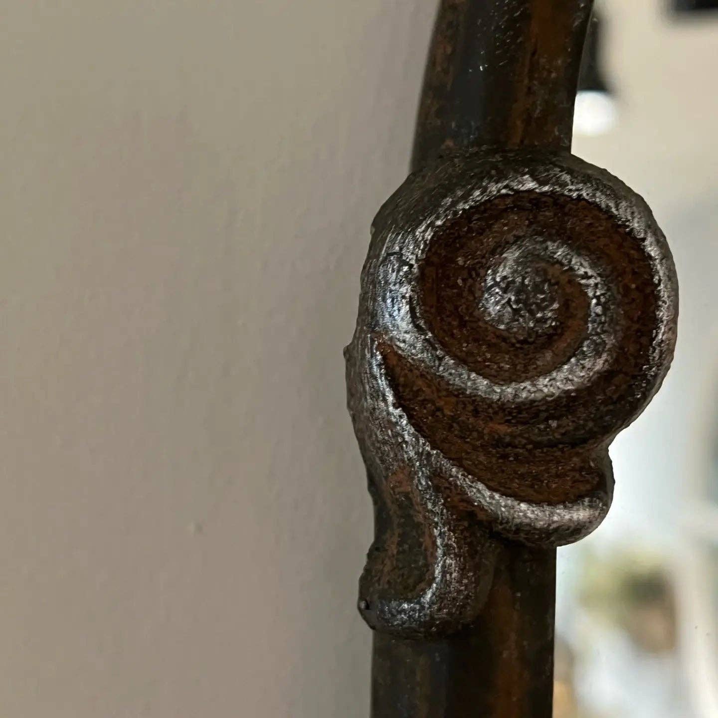 Vintage Iron Frame Mirror