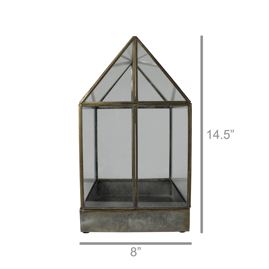 Pike Terrarium, Leaded Glass