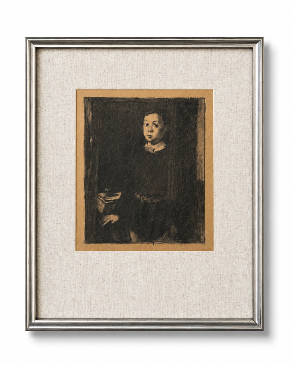 A Portrait Study of a Young Boy