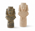 Ancient Queen Cement Busts | Set of 2
